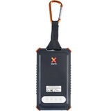 Xtorm XR103 - Xtreme Solar Powerbank 10.5W - 5.000 mAh Zwart/oranje, Waterproof IPX4