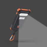 Xtorm XR103 - Xtreme Solar Powerbank 10.5W - 5.000 mAh Zwart/oranje, Waterproof IPX4