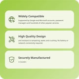 Yubico YubiKey 5C NFC security key Zwart, USB-C 2.0, NFC