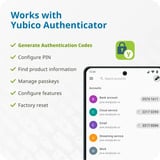 Yubico YubiKey 5C NFC security key Zwart, USB-C 2.0, NFC