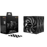 be quiet!  case fan Zwart