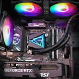 ALTERNATE Thunderstorm Pro x MSI Edition Ryzen 7 - RTX 5070 gaming pc Zwart | R7 7700X3D | RTX 5070 | 32 GB | 1 TB SSD 