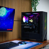 ALTERNATE Thunderstorm Pro x MSI Edition Ryzen 7 - RTX 5070 gaming pc Zwart | R7 7700X3D | RTX 5070 | 32 GB | 1 TB SSD 