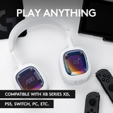 ASTRO Gaming A30 LIGHTSPEED Draadloze gaming headset Wit, Xbox Series X|S + Playstation 5, Nintendo Switch, PC, Mobile, iOS, Android
