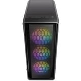 Antec NX360 midi tower behuizing Zwart | 3x USB-A | Tempered Glass