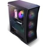 Antec NX360 midi tower behuizing Zwart | 3x USB-A | Tempered Glass