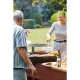 Barbecook Nestor Island uit cortenstaal houtbarbecue 