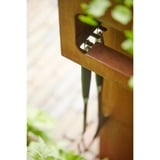 Barbecook Nestor Island uit cortenstaal houtbarbecue 