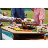 Barbecook Nestor Island uit cortenstaal houtbarbecue 