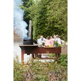 Barbecook Nestor Island uit cortenstaal houtbarbecue 