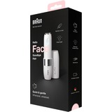 Braun Face Mini Hair Remover FS1000 ontharingsapparaat Wit/chroom