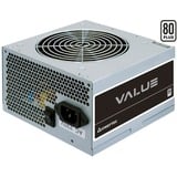Chieftec APB-400B8 400 watt voeding  Grijs, 1x PCIe