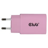 Club 3D 2-Pack USB C Charger 30 Watt Roze