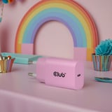 Club 3D 2-Pack USB C Charger 30 Watt Roze