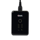 Club 3D CAC-1933 USB-C laadstation met 4 poorten Zwart, 240W, PD 3.1 + PPS + LED-display