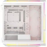 Corsair iCUE LINK 5000T LX RGB midi tower behuizing Wit | 4x USB-A | 1x USB-C | RGB | Tempered Glass