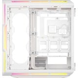 Corsair iCUE LINK 5000T LX RGB midi tower behuizing Wit | 4x USB-A | 1x USB-C | RGB | Tempered Glass