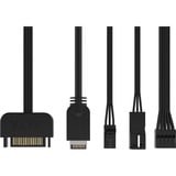 Corsair iCUE LINK 9000D Airflow big tower behuizing Zwart | 4x USB-A | 2x USB-C | Tempered Glass