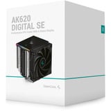 DeepCool AK620 DIGITAL SE RGB CPU-koeler Zwart