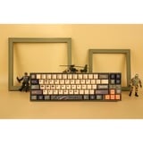 Ducky MIYA Pro Flying tiger, toetsenbord US lay-out, Cherry MX Brown, 65%, white LED