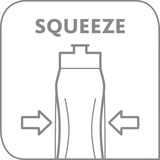 Emsa Squeeze Sport Drinkfles, 0,6 Liter Antraciet