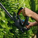 GARDENA Accuheggenschaar EasyCut 45/18V P4A solo Grijs/turquoise, 14734-55, accu en oplader niet inbegrepen