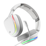 Glorious GHS Eternal RGB - Stereo RGB gamingheadset over-ear gaming headset Wit, Pc, PS5, PS4, Switch, USB-C