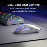 Glorious Model O Eternal gaming muis Wit, 100 - 12.000 DPI, RGB