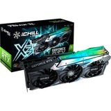 INNO3D GeForce RTX 3070 iCHILL X3 LHR grafische kaart Zwart, Lite Hash Rate, 3x DisplayPort, 1x HDMI
