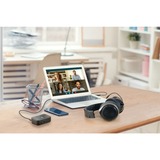 Kensington Universal 3-in-1 Pro Audio Headset Switch Bluetooth, USB, 3,5mm Audio