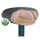 Leitz Ergo Wiebel Zitkruk met Gasveer (47 - 64 cm) stoel Donkergrijs