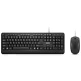 Lenovo 160 Wired Combo desktopset Zwart, US lay-out (QWERTY), 100%, USB-A, 1.600 dpi