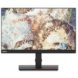 Lenovo ThinkVision T22i-20 21.5" Monitor Zwart, HDMI, DisplayPort, VGA, USB
