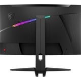 MSI MAG 275CQRXF 27" Curved gaming monitor Zwart, 2x HDMI, DisplayPort, 2x USB-A, USB-B, USB-C, 240 Hz