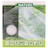Nature Anti-insectengaas insectenhor Wit/transparant, 5.2 x 5 m