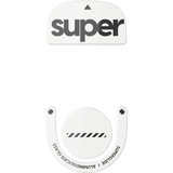 Pulsar Superglide Type S Version 2 Glass Skates Logitech Superlight 2 / X2 Superstrike muis skate Wit