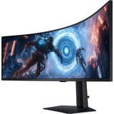 SAMSUNG Odyssey G9 G91F 49" UltraWide gaming monitor Zwart, 2x HDMI, DisplayPort, 2x USB-A, USB-B, 144 Hz