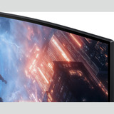 SAMSUNG Odyssey G9 G91F 49" UltraWide gaming monitor Zwart, 2x HDMI, DisplayPort, 2x USB-A, USB-B, 144 Hz