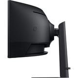 SAMSUNG Odyssey G9 G91F 49" UltraWide gaming monitor Zwart, 2x HDMI, DisplayPort, 2x USB-A, USB-B, 144 Hz