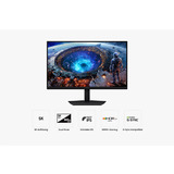 Samsung Odyssey G8 G80HF 27" 5K Ultra HD gaming monitor Zwart, 1x DisplayPort, 2x HDMI, 2x USB-A, 180 Hz