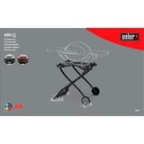 Weber Draagbaar onderstel - Q 1000/2000 serie Zwart