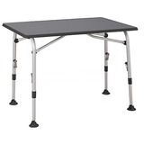 Westfield Aircolite 100 tafel Donkergrijs/aluminium