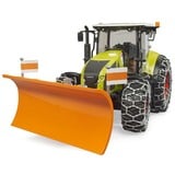 bruder Claas Axion 950 met sneeuwkettingen en ploegblad Modelvoertuig 03018