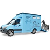 bruder MB Sprinter dierentransporter met paard Modelvoertuig 02674