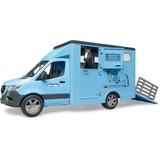 bruder MB Sprinter dierentransporter met paard Modelvoertuig 02674