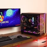 ALTERNATE Thunderstorm Pro Core Ultra 7 – RTX 5080 gaming pc Zwart | Core Ultra 7 265KF | RTX 5080 | 32 GB | 2 TB SSD