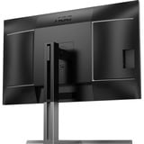 AOC U32U3CV 31.5" 4K Ultra HD monitor Zwart/zilver, 1x DisplayPort, 2x HDMI, 2x USB-C, 4x USB-A, 1x RJ-45