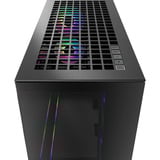 ARCTIC Xtender (Black) midi tower behuizing Zwart (mat) | 2x USB-A | 1x USB-C | RGB | Tempered Glass