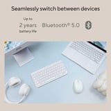 ASUS Marshmallow Keyboard KW100 Donkergroen, US lay-out (QWERTY), Scissor switches, 75%, Bluetooth Low Energy (BLE) 5.0