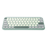 ASUS Marshmallow Keyboard KW100, toetsenbord Donkergroen, US lay-out, Scissor switches, 75%, Bluetooth® Low Energy (BLE) 5.0